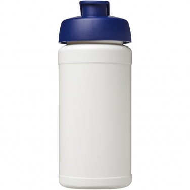 Logo trade promotional products picture of: Baseline 500 ml recycled sport bottle with flip lid