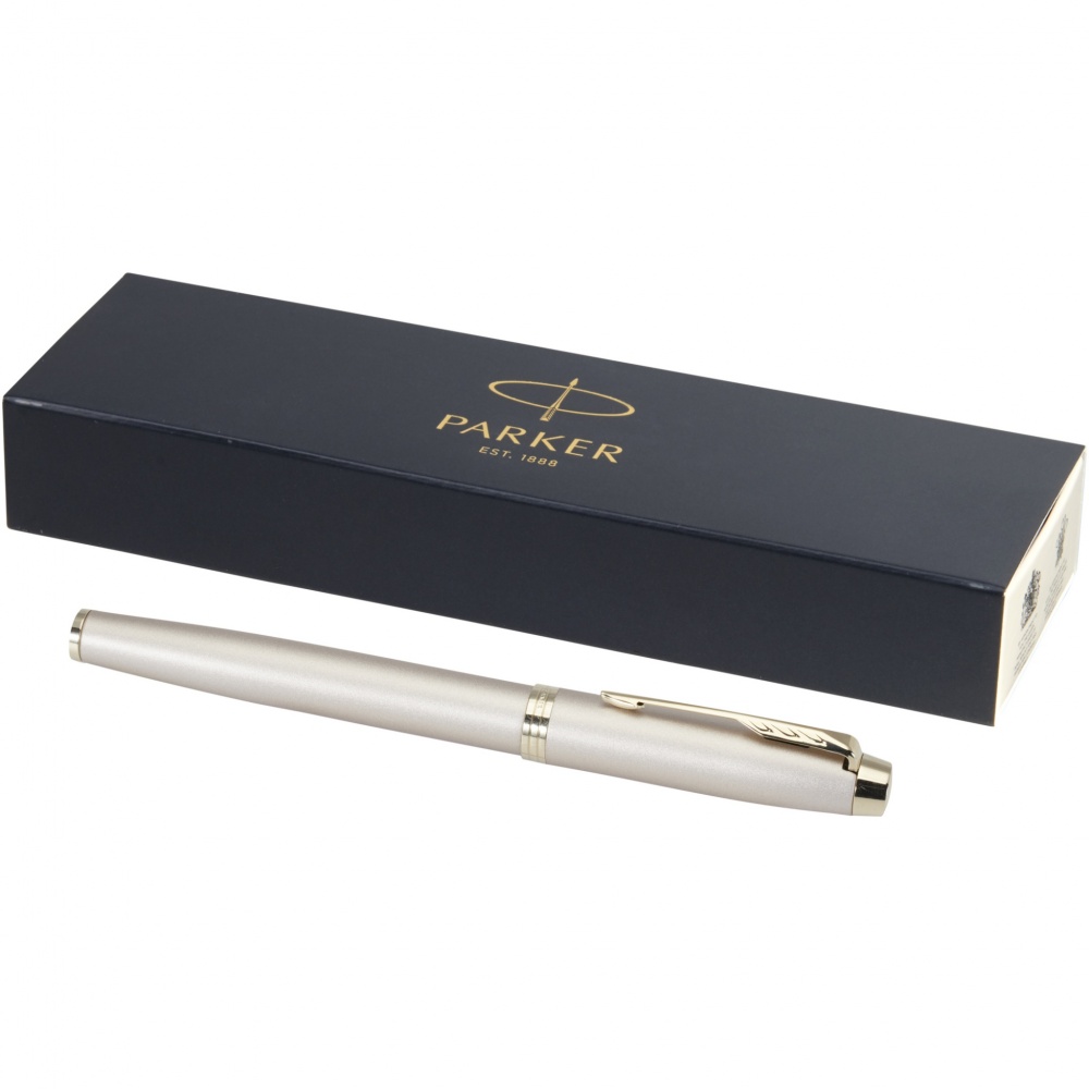 Logo trade corporate gifts image of: Parker IM fountain pen