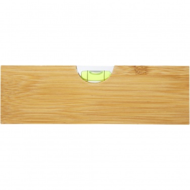 Logo trade corporate gift photo of: Flush bamboo spirit level with bottle opener