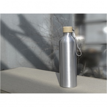 Logotrade advertising product image of: Malpeza 1000 ml RCS certified recycled aluminium water bottle