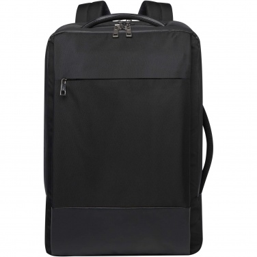 Logo trade promotional giveaway photo of: Expedition Pro 17" GRS recycled expandable laptop backpack 35L