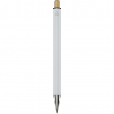 Logotrade advertising products photo of: Cyrus recycled aluminium ballpoint pen (blue ink)