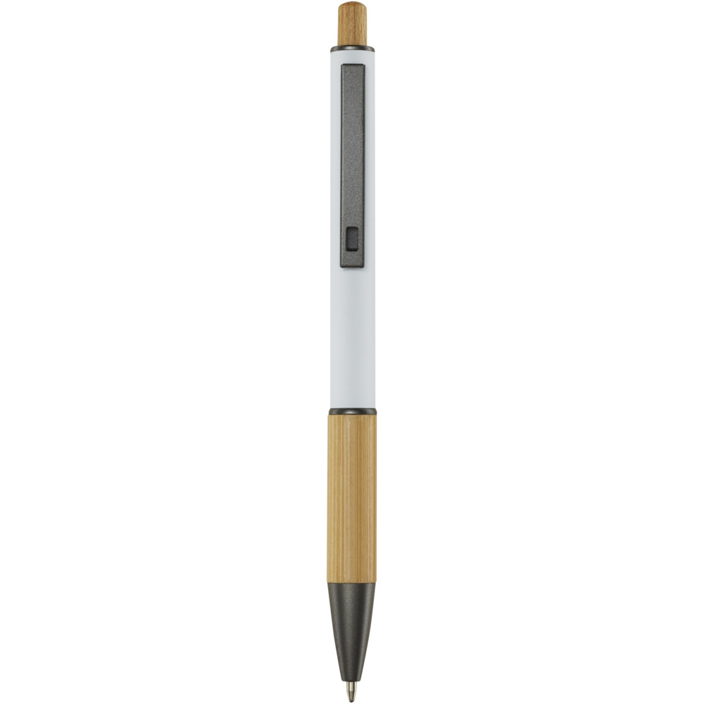 Logo trade promotional merchandise photo of: Darius recycled aluminium ballpoint pen