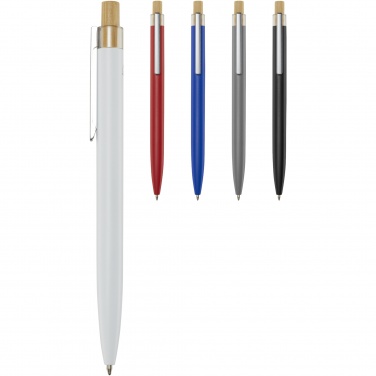 Logotrade advertising product picture of: Nooshin recycled aluminium ballpoint pen  (blue ink)