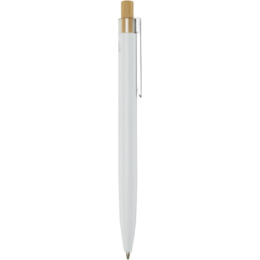 Logo trade promotional products image of: Nooshin recycled aluminium ballpoint pen (black ink)
