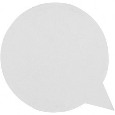Logotrade advertising products photo of: Sticky-Mate® speech bubble-shaped recycled sticky notes