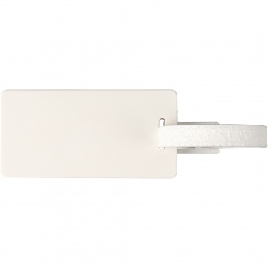 Logo trade promotional merchandise image of: River recycled window luggage tag