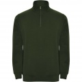 Aneto quarter zip sweater, Bottle green
