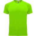 Bahrain short sleeve men's sports t-shirt, Fluor Green