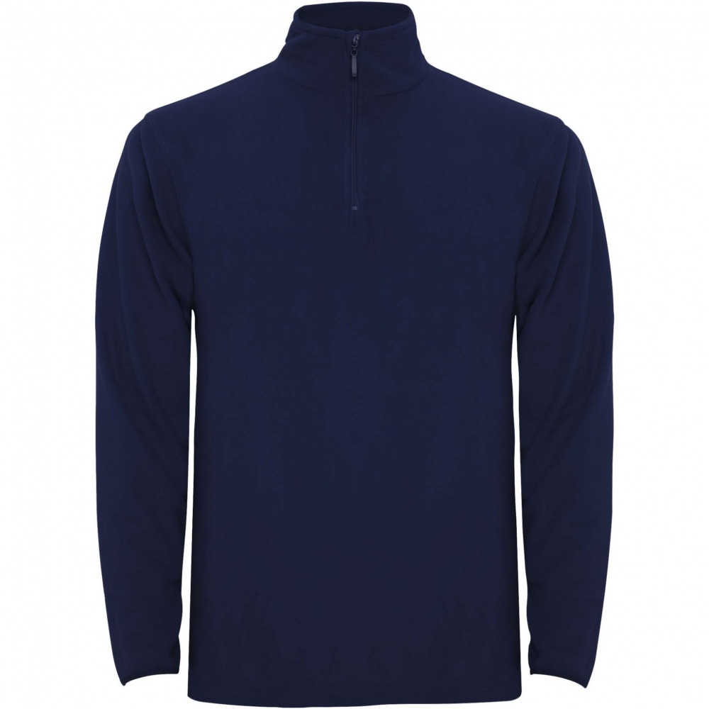 Logo trade promotional gifts picture of: Himalaya men's quarter zip fleece jacket