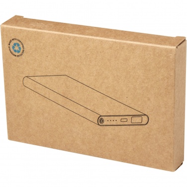 Logo trade promotional gift photo of: Pep 4000 mAh Type-C recycled aluminium power bank 