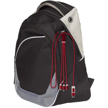 Logo trade business gift photo of: Versatile 5-1 recycled aluminium charging cable