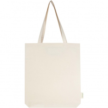 Logotrade promotional giveaway picture of: Orissa 180 g/m² organic wide bottom tote bag 11L