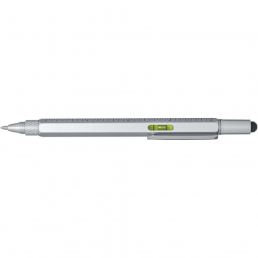 Logo trade promotional gifts picture of: Dora recycled aluminium multifunctional pen