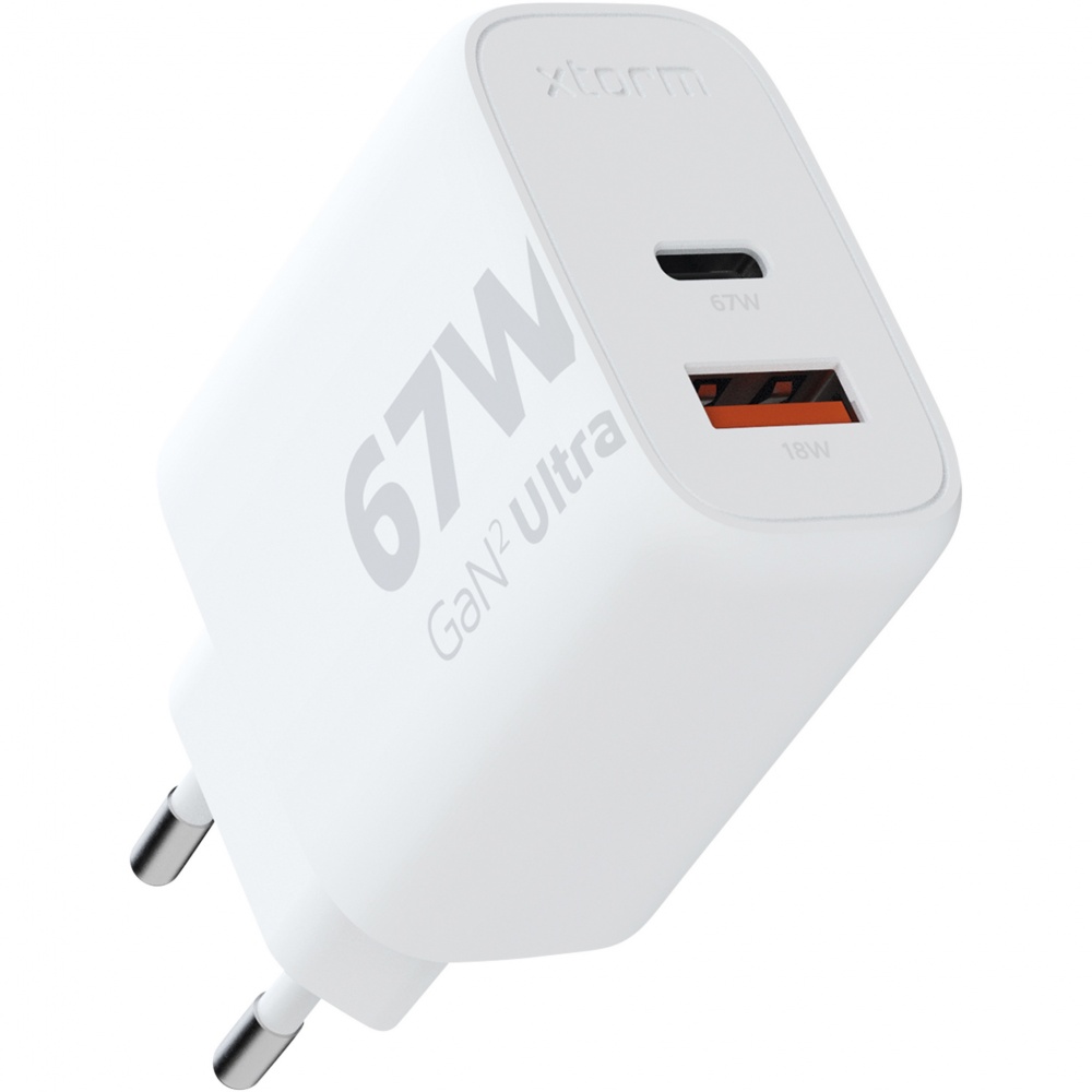 Logo trade corporate gift photo of: Xtorm XEC067 GaN² Ultra 67W wall charger