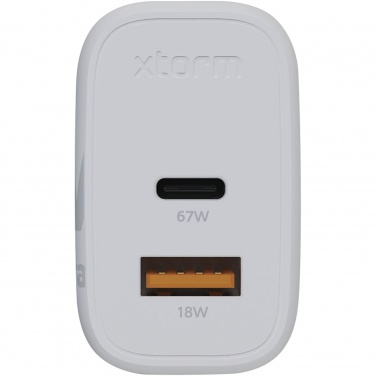 Logotrade promotional items photo of: Xtorm XEC067 GaN² Ultra 67W wall charger