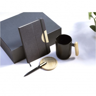 Logotrade promotional merchandise image of: Laura A5 hard cover notebook and ballpoint pen gift set