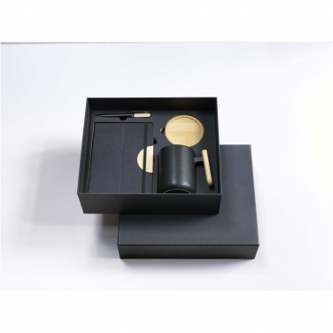 Logotrade promotional item image of: Laura A5 hard cover notebook and ballpoint pen gift set