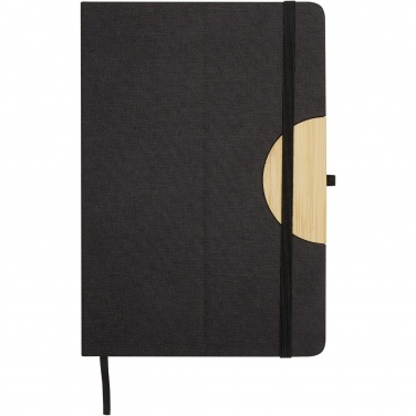 Logo trade promotional gift photo of: Carmen A5 hard cover notebook and ballpoint pen gift set