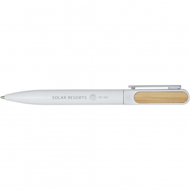 Logo trade promotional merchandise image of: Blanca recycled aluminium ballpoint pen