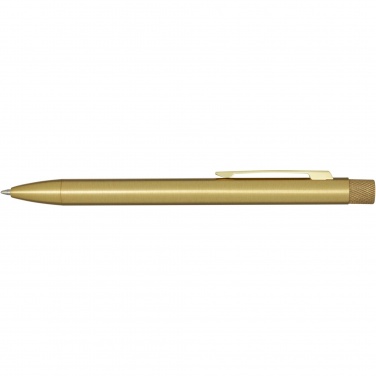 Logo trade promotional gifts picture of: Beatriz recycled brass ballpoint pen