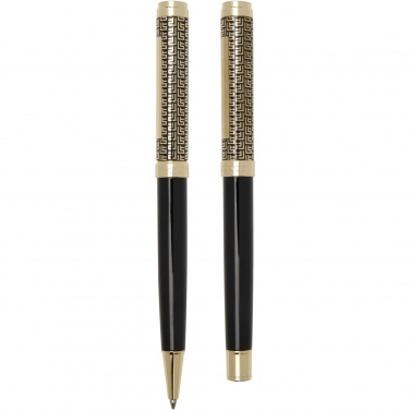 Logotrade promotional gift image of: Legato ballpoint and rollerball pen set