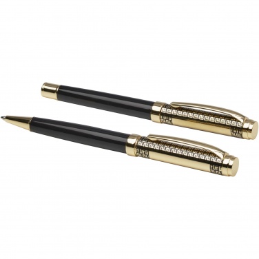 Logotrade advertising products photo of: Legato ballpoint and rollerball pen set