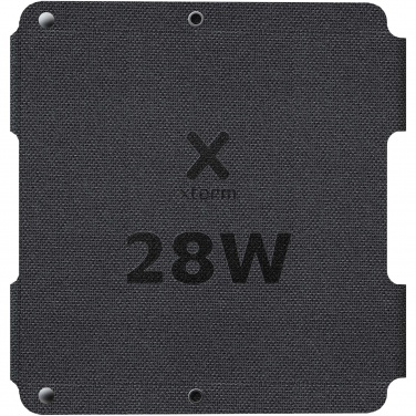 Logo trade promotional merchandise image of: Xtorm XR2S28 SolarBooster 28W foldable solar panel
