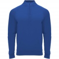 Epiro long sleeve unisex quarter zip sweatshirt, Royal blue