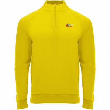 Logo trade promotional merchandise image of: Epiro long sleeve kids quarter zip sweatshirt