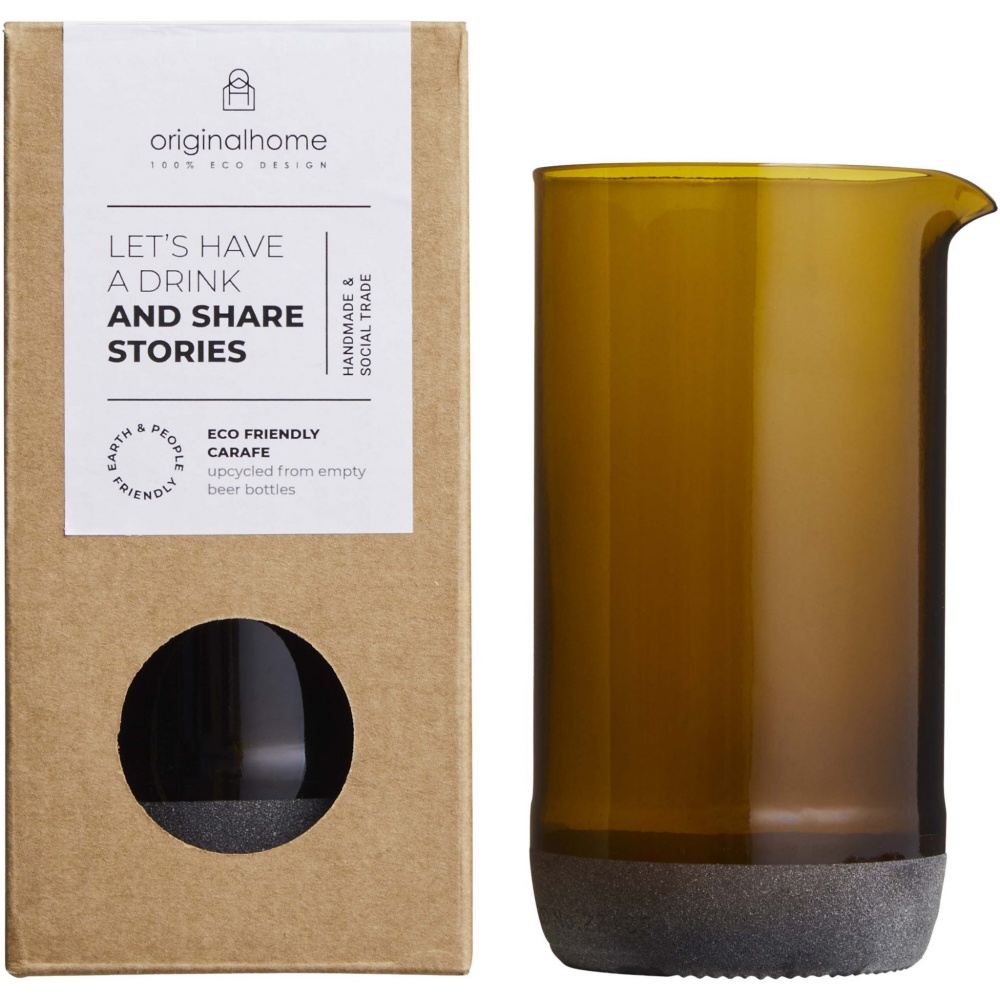 Logo trade promotional merchandise image of: Originalhome 430 ml water carafe