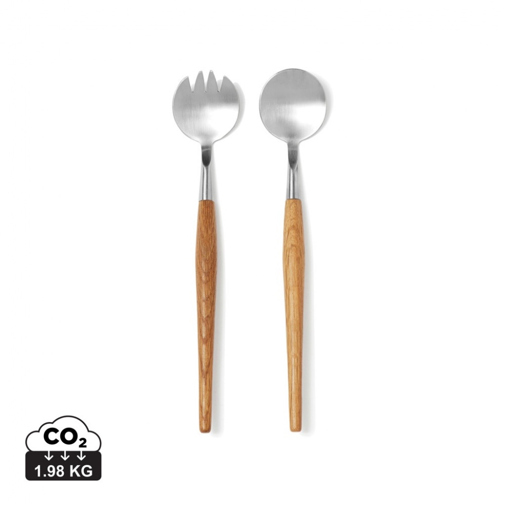 Logo trade promotional item photo of: VINGA Retro serving cutlery