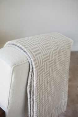 Logo trade promotional merchandise photo of: VINGA Lenox blanket