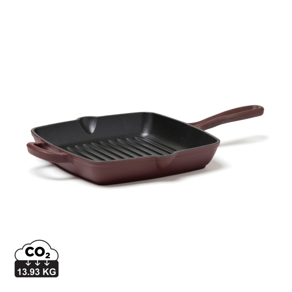 Logo trade advertising products picture of: VINGA Monte enamelled grill pan