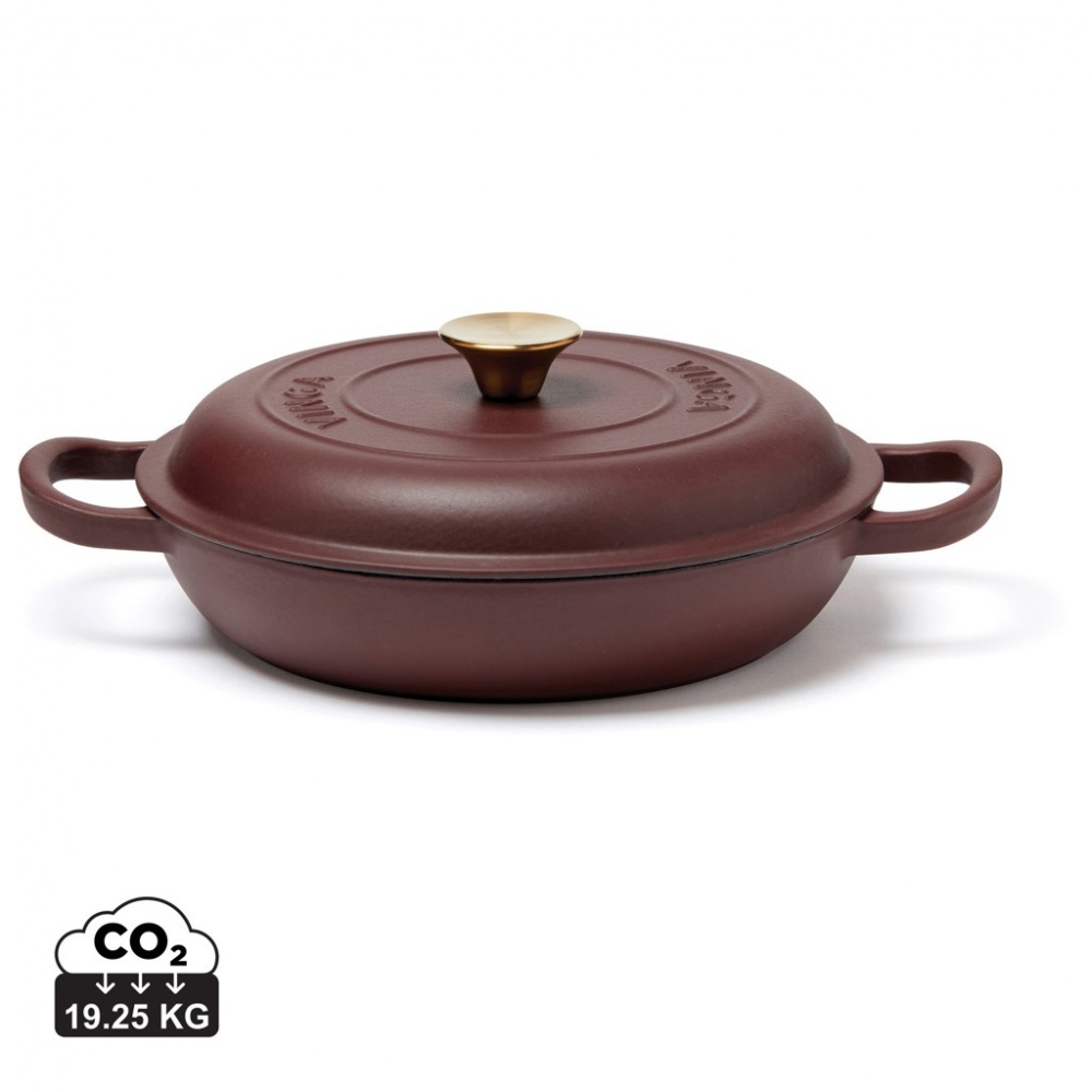 Logo trade promotional items picture of: VINGA Monte enameled cast iron sauté pan