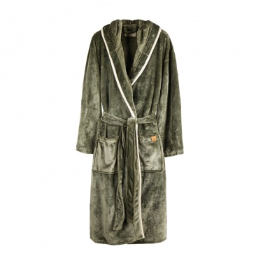 Logotrade promotional merchandise picture of: VINGA Louis luxury plush GRS RPET robe size S-M