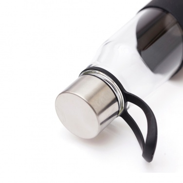 Logo trade corporate gifts image of: VINGA Lean Glass Water Bottle