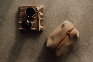 Logo trade business gift photo of: VINGA Sloane toiletry bag RCS recycled polyester