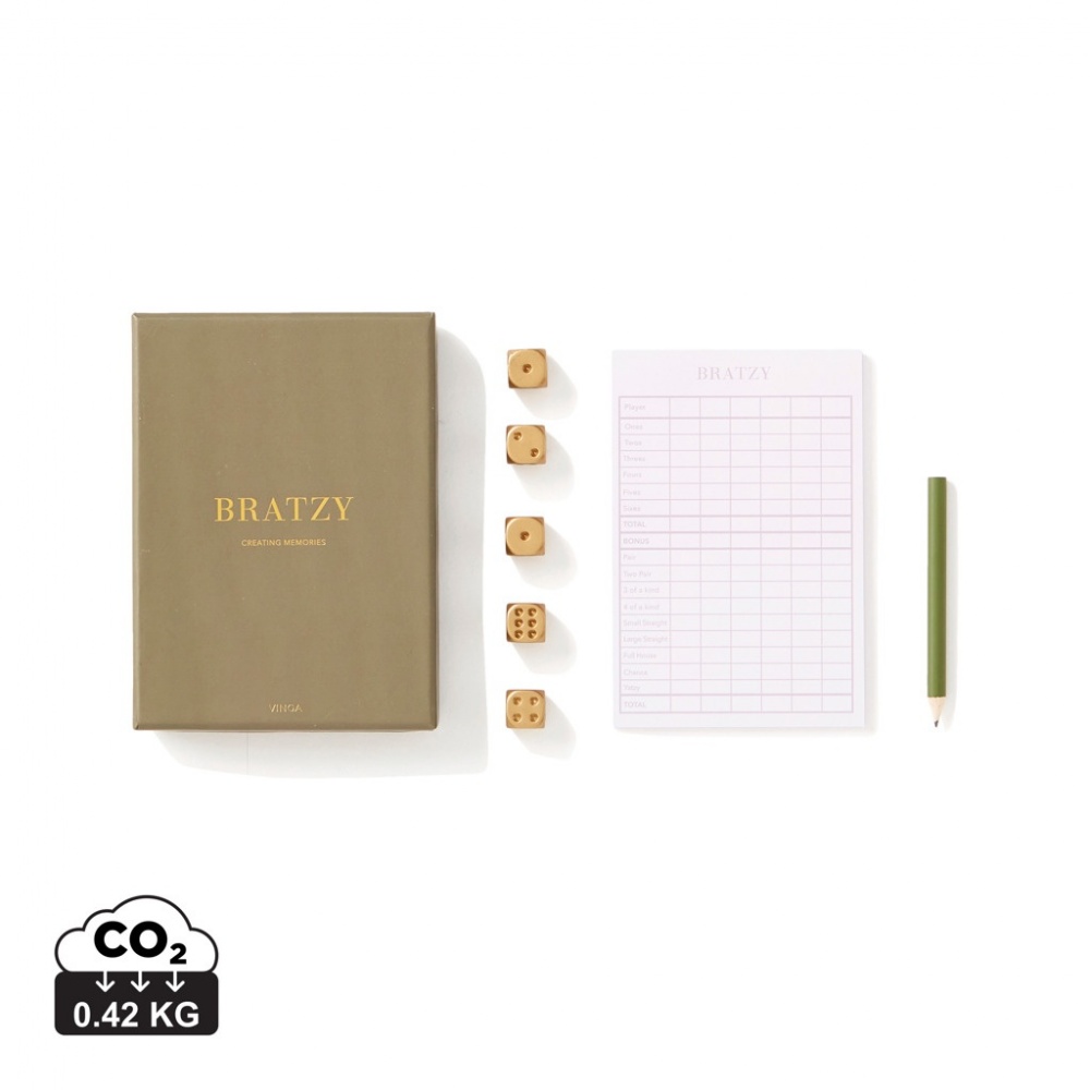 Logo trade promotional items picture of: VINGA Bratzy Coffee Table Game