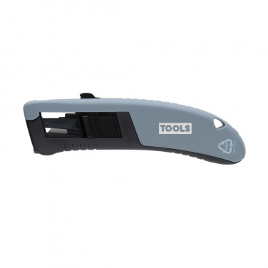 Logotrade corporate gift image of: RCS certified recycled plastic Auto retract safety knife