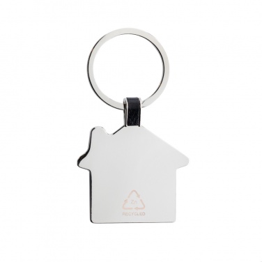 Logotrade advertising product picture of: RCS recycled zinc alloy house keyring