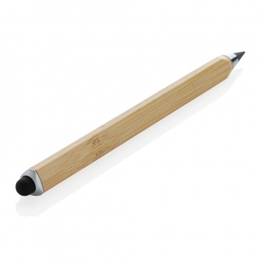 Logo trade promotional products picture of: Eon bamboo infinity multitasking pen