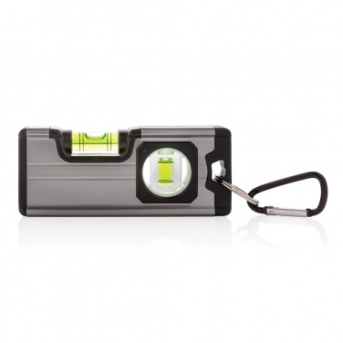 Logo trade promotional giveaways image of: Magnetic level ruler medium