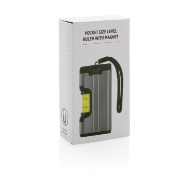 Logotrade promotional products photo of: Pocket size level ruler with magnet