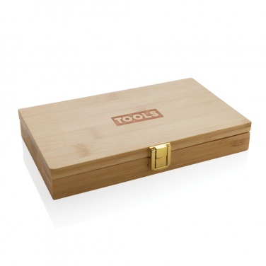 Logotrade corporate gifts photo of: Carvine 21 pcs bamboo tool set