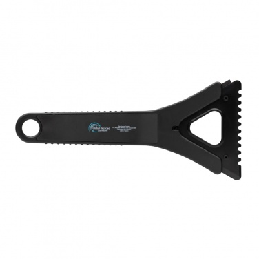 Logotrade promotional gift image of: Polard RCS certified recycled plastic 3-in-1 ice scraper