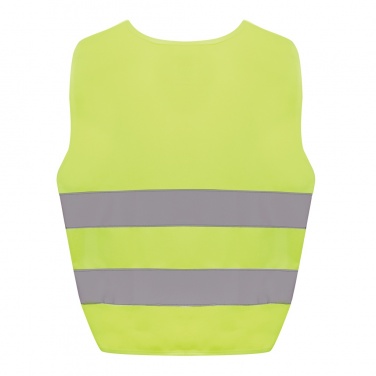 Logo trade promotional products image of: GRS recycled PET high-visibility safety vest 3-6 years