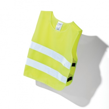 Logo trade advertising products picture of: GRS recycled PET high-visibility safety vest 3-6 years