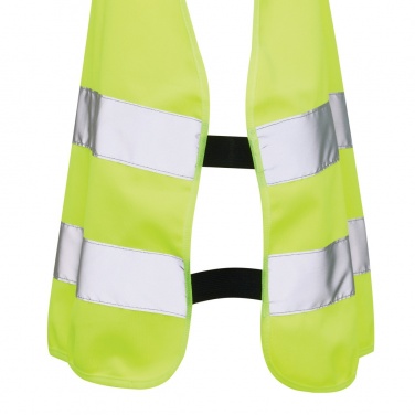 Logo trade advertising products picture of: GRS recycled PET high-visibility safety vest 7-12 years