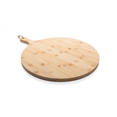 Logo trade business gift photo of: Ukiyo bamboo round serving board